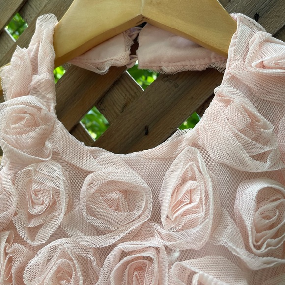 Nasty Gal Pink Rose Halter Neck Mini Dress 🌹 - Picture 4 of 9